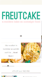 Mobile Screenshot of freutcake.com